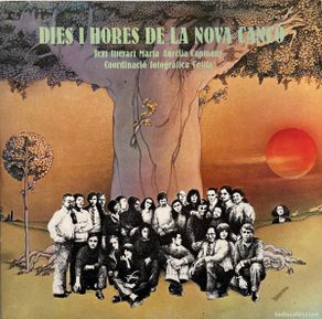 Discos de vinil: DIES I HORES DE LA NOVA CANÇO. RAIMON. SERRAT. BONET. SISA. LLACH. COLITA A. CAPMANY. DOBLE LP 1978